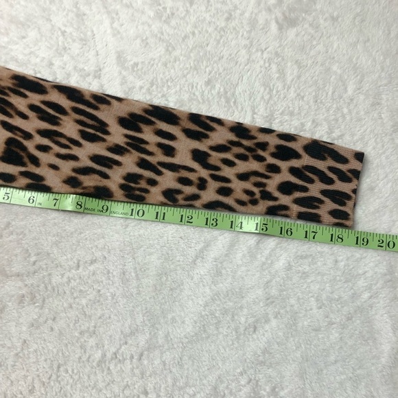 LORD & Taylor Merino Wool Leopard Animal Print Pull Over Sweater Size XS - Picture 7 of 8